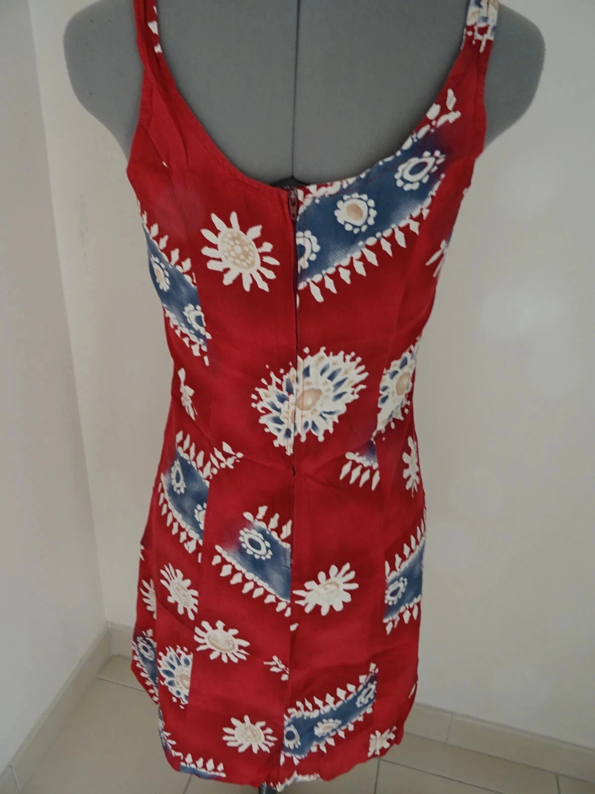 Burgundy beach dress size 36 – photo 2